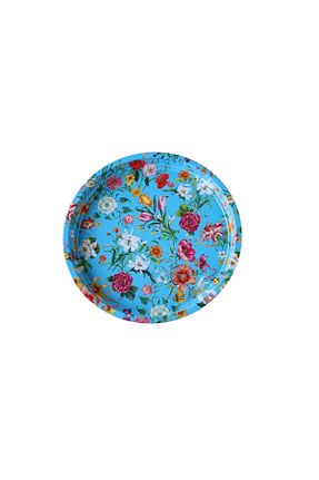 سینی آبی فلزی Sarkap - کد 410737204