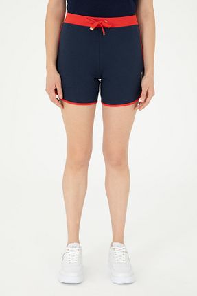 شلوارک و برمودا سرمه ای زنانه پارچه U.S. Polo Assn. - کد 855703750
