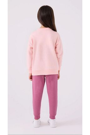 ست بالاتنه و پائین تنه صورتی بچه گانه بافتنی U.S. Polo Assn. - کد 861212555