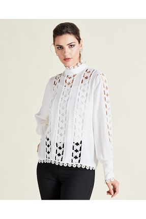 بلوز نباتی زنانه ساده Serpil - کد 716313945