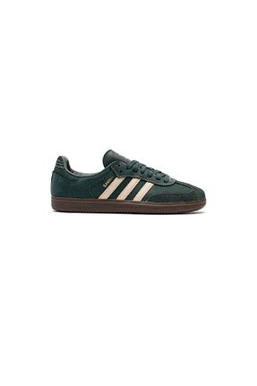 کفش اسنیکر سبز زنانه بند دار adidas - کد 861226918