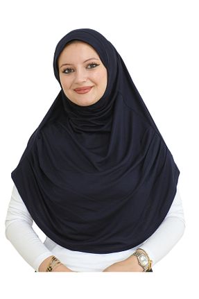 روسری سرمه ای پنبه ای Modish Group - کد 861232223