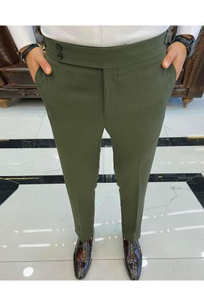 شلوار سبز مردانه بافتنی TerziAdemAltun - کد 790269806