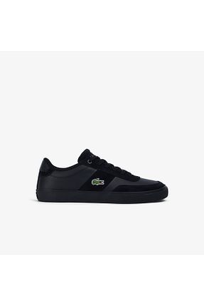 کفش اسنیکر سفید مردانه بند دار Lacoste - کد 670327213