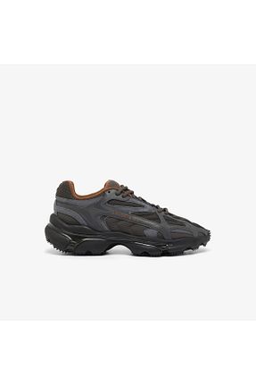 کفش اسنیکر مشکی مردانه بند دار Lacoste - کد 848134038