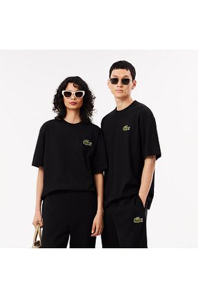 تیشرت مشکی مردانه رگولار Lacoste - کد 848118344