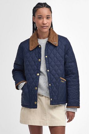کت رنگی زنانه پلی استر Barbour - کد 861270795