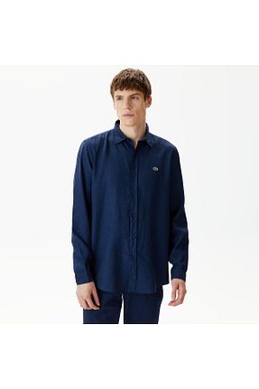 پیراهن سرمه ای مردانه رگولار Lacoste - کد 826054817