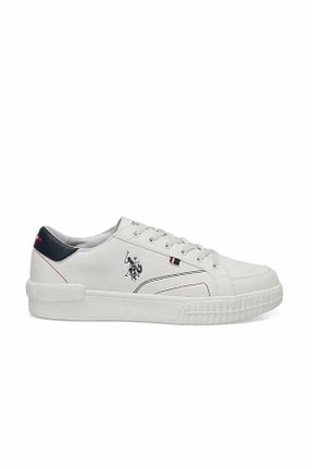 کفش اسنیکر سفید مردانه بند دار U.S. Polo Assn. - کد 861256835