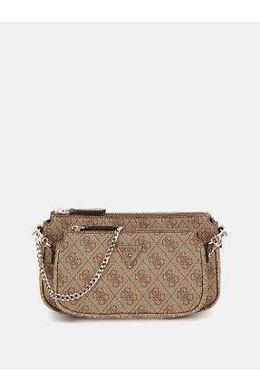 کیف پستچی قهوه ای زنانه Guess - کد 764712011