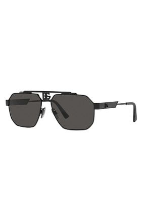عینک آفتابی مشکی مردانه 59 Dolce&Gabbana - کد 757829347