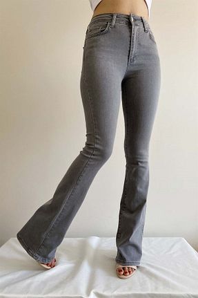 شلوار طوسی زنانه لیکرا İstangül Butik - کد 316161035
