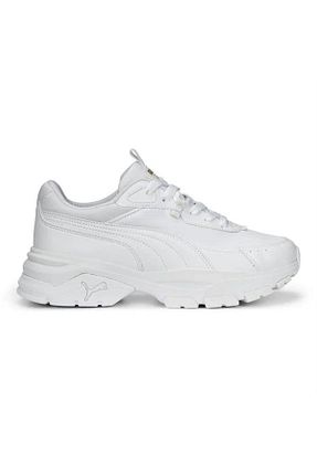 کفش اسنیکر سفید زنانه بند دار Puma - کد 774628340