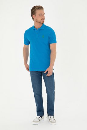 شلوار جین آبی مردانه پاچه لوله تفنگی U.S. Polo Assn. - کد 833128589