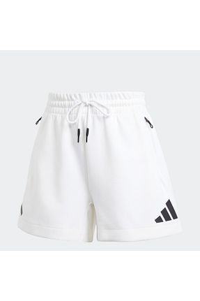 شوارک اسپرت سفید زنانه پارچه adidas - کد 861316680