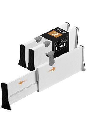 نظم دهنده کمد سفید پلاستیک MİLANO HOME - کد 849656920