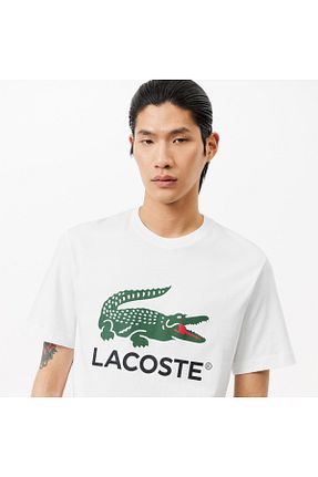 تیشرت سفید مردانه رگولار Lacoste - کد 769562530