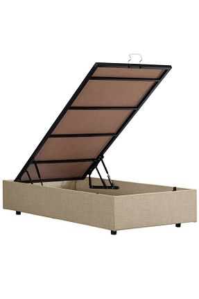 تختخواب جک دار بژ تکنفره Setay - کد 780615277