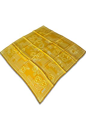 روسری رنگی 90 x 90 Aker - کد 848598275