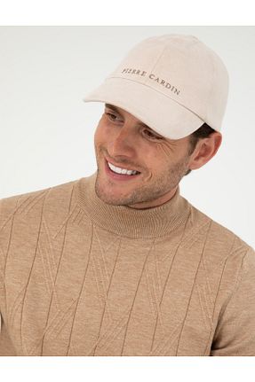 کلاه بژ مردانه پنبه ای Pierre Cardin - کد 861357693