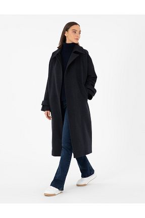 پالتو پشمی طوسی زنانه رگولار Pierre Cardin - کد 861353799