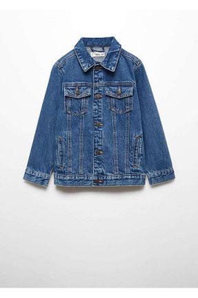 کت آبی بچه گانه رگولار MANGO Kids - کد 793744749
