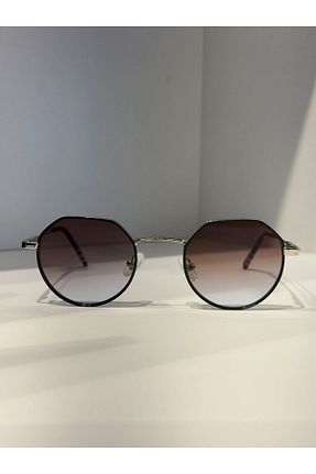 عینک آفتابی قهوه ای زنانه UV400 Lucca - کد 861300030