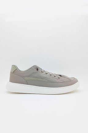 کفش اسنیکر بژ مردانه بند دار DOSA SHOES - کد 861364893