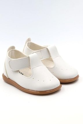 کفش کژوال سفید بچه گانه چرم مصنوعی macco shoes - کد 861380030