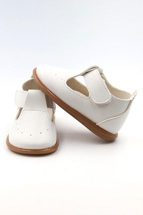 کفش کژوال سفید بچه گانه چرم مصنوعی macco shoes - کد 861380030