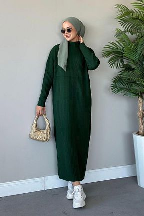 لباس حجاب سبز زنانه رگولار Şule Giyim - کد 732532541