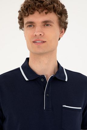 پولوشرت سرمه ای مردانه پارچه U.S. Polo Assn. - کد 846531817