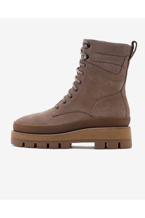 بوت / نیم بوت بژ زنانه پاشنه تخت CLARKS - کد 792350763