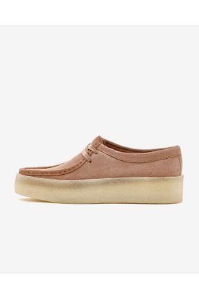 کفش کژوال بژ زنانه پاشنه کوتاه (1 - 4 سانتی متر) CLARKS - کد 816380091