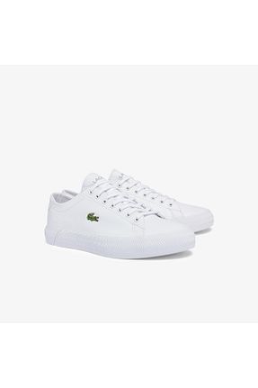 کفش اسنیکر سفید مردانه بند دار Lacoste - کد 248176294