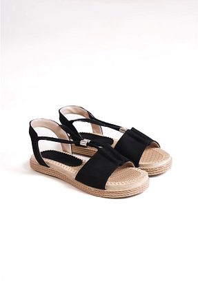 صندل مشکی زنانه پاشنه کوتاه (1 - 4 سانتی متر) CAMOLLA - کد 849416393