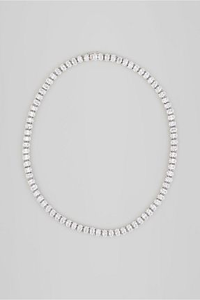گردنبند نقره سفید زنانه 925 عیار So Chic - کد 450589797