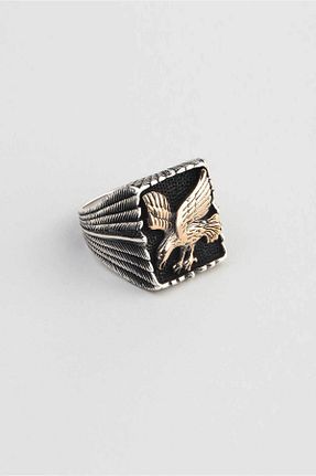 انگشتر نقره متالیک مردانه 925 عیار So Chic - کد 635970581