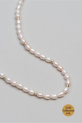 گردنبند مروارید زرد So Chic - کد 637720915