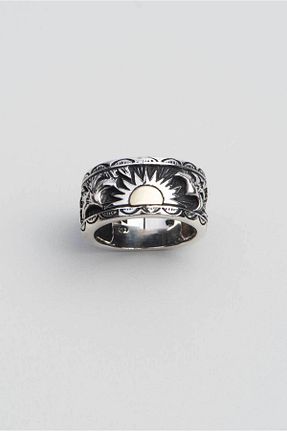 انگشتر نقره متالیک مردانه 925 عیار So Chic - کد 536614231