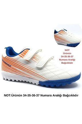 کفش فوتبال چمن مصنوعی سفید بچه گانه پلاستیک Cool - کد 763629291