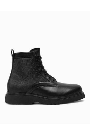 بوت / نیم بوت مشکی مردانه پاشنه تخت Calvin Klein - کد 856697933