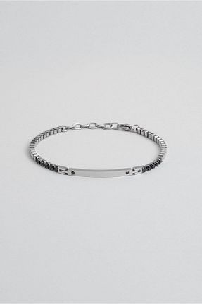 دستبند استیل (فولاد) متالیک مردانه استیل (فولاد) So Chic - کد 861540168