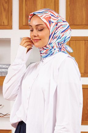 روسری سفید پنبه ای İpekhan - کد 752836597