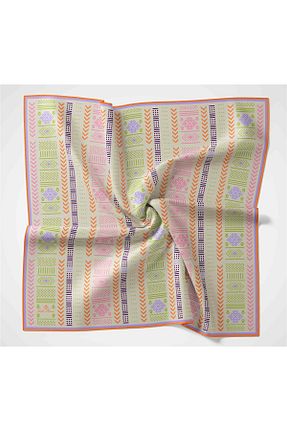 روسری بنفش پنبه ای Silk Home - کد 841330057