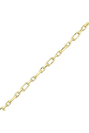 دستبند طلا زرد زنانه 14 عیار Assos Pırlanta - کد 861554016
