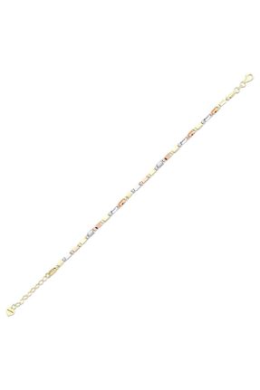 دستبند طلا زرد زنانه 14 عیار Assos Pırlanta - کد 861556640