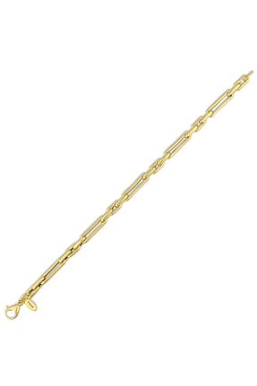 دستبند طلا زرد زنانه 14 عیار Assos Pırlanta - کد 861554128