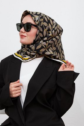 روسری طوسی İpek Tivil Silk Home - کد 712402408