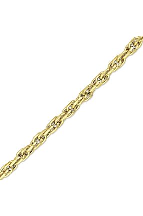 دستبند طلا زرد زنانه 14 عیار Assos Pırlanta - کد 861556528